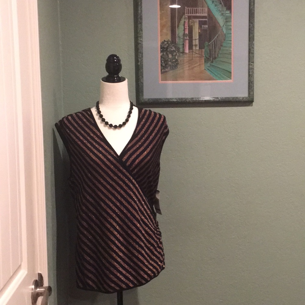 New Jones New York collection XL blouse